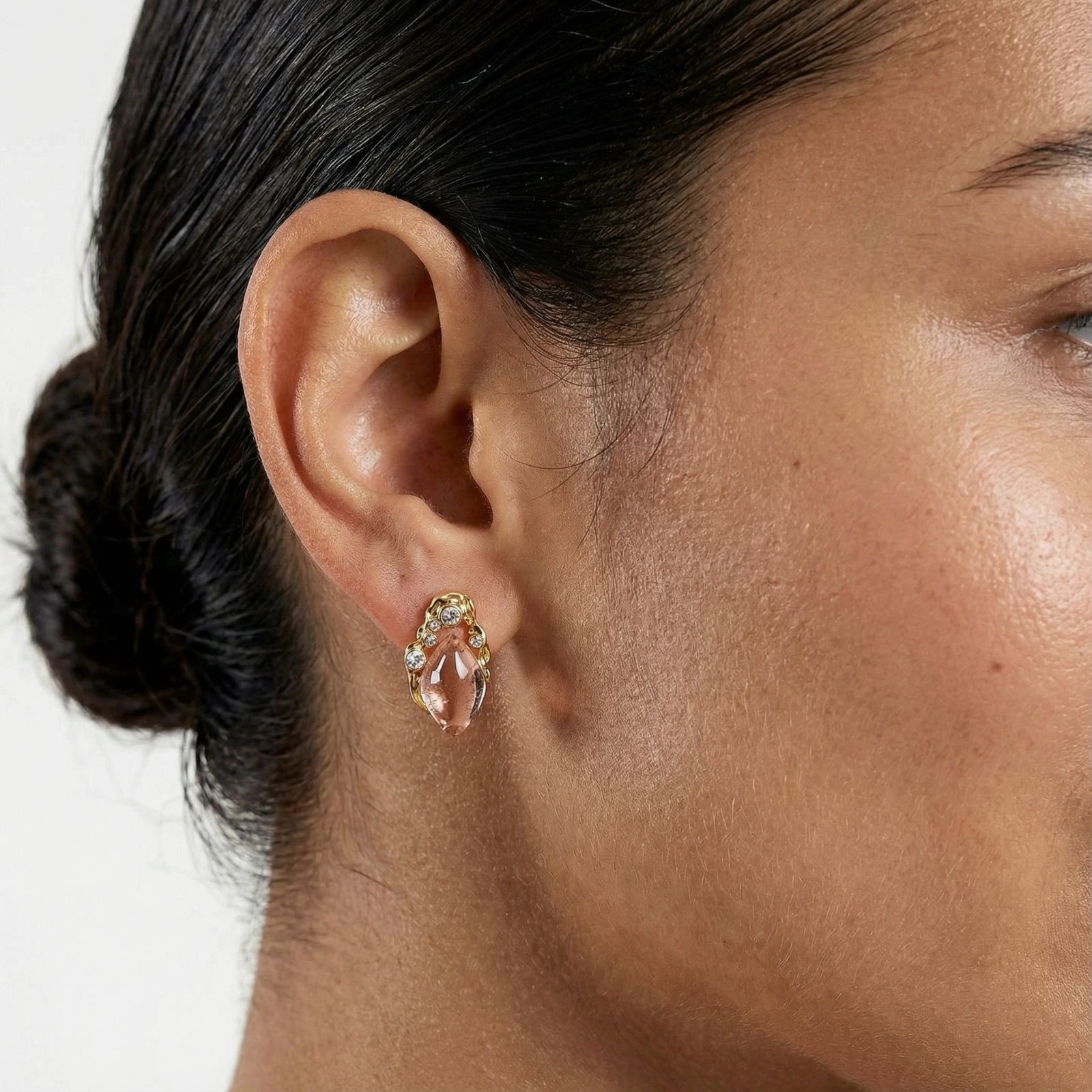 Boucles d'oreilles baroques Coral Dreams