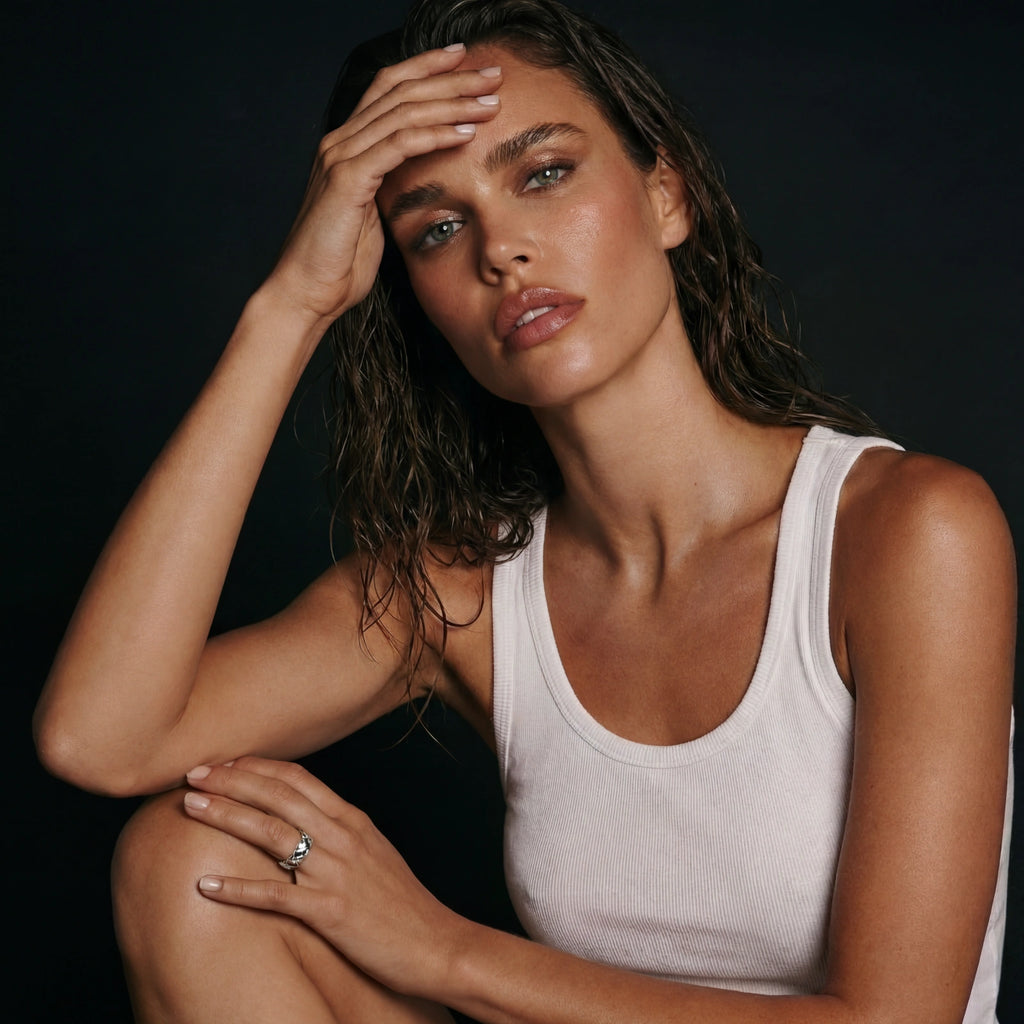 Anneau en acier matelassé