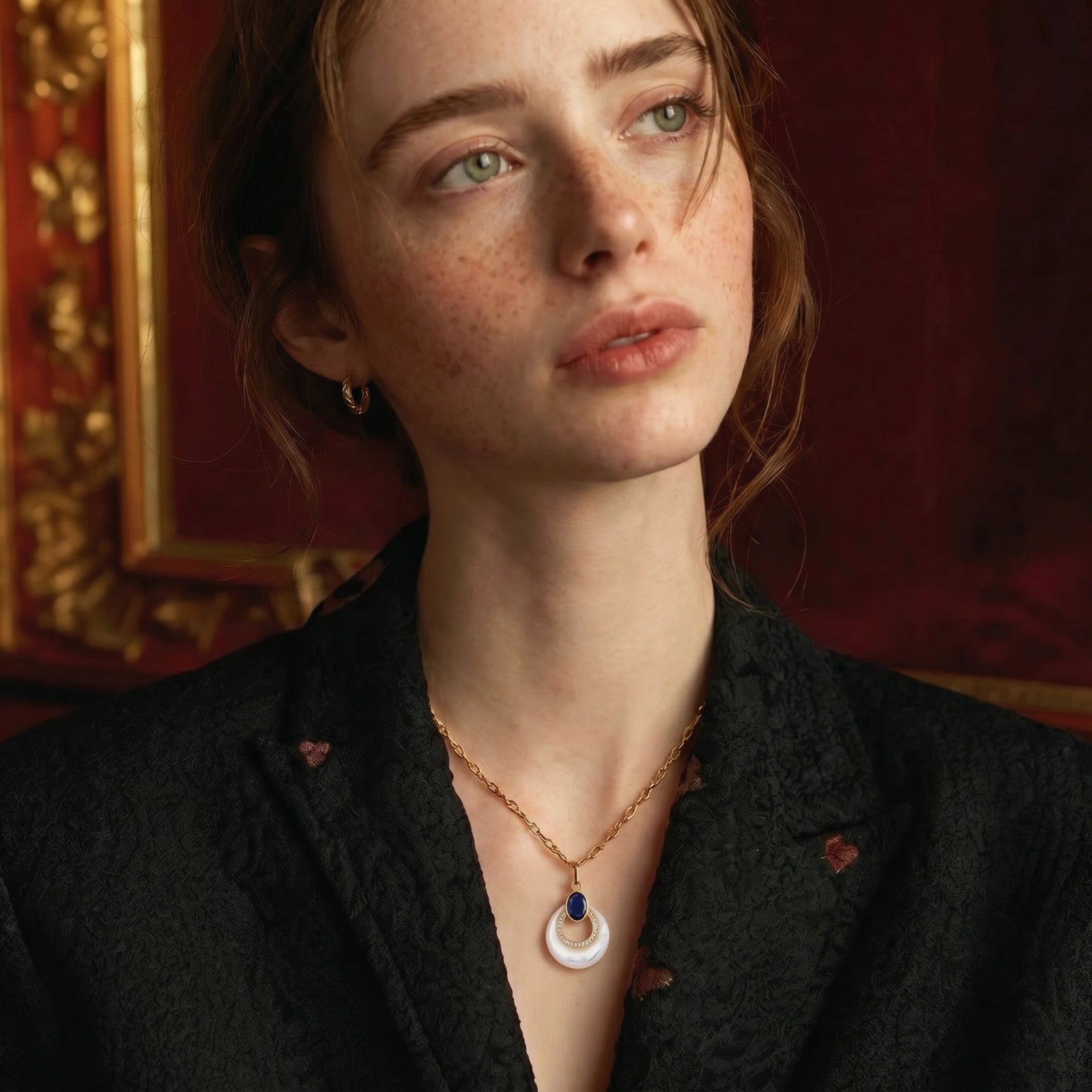 Pendentif Perle Mystique